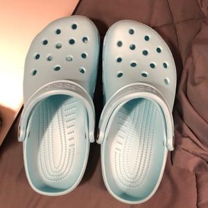 Light blue crocs